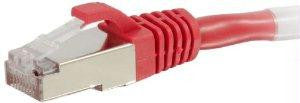 C2g C2g 25ft Cat6 Snagless Shielded (stp) Network Patch Cable - Red