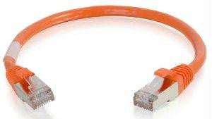 C2g C2g 25ft Cat6 Snagless Shielded (stp) Network Patch Cable - Orange