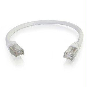 C2g C2g 1ft Cat6 Snagless Shielded (stp) Network Patch Cable - White