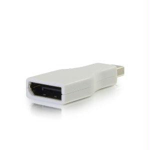 C2g Displayport Female To Mini Displayport Male Adapter - White