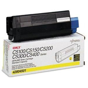 Okidata Type C6 - Toner Cartridge - Yellow - 3,000 Pages At 5% Coverage - C5100n-5200n-5