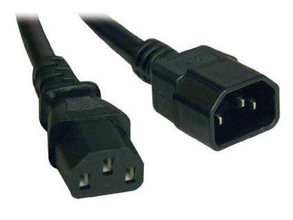 Tripp Lite Computer Power Extension Cord 13a, 16awg (iec-320-c14 To Iec-320-c13) 2-ft.