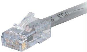 C2g 1ft Cat6 Non-booted Network Patch Cable (plenum-rated) - Gray