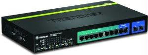 Trendnet Inc 10-port -w 2 Mini-gbic Slots8 Poe, 2 Sfp