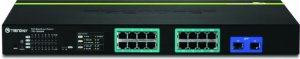 Tren Inc 16-port W- 2 Shared Slots 16 Poe, 2sfp