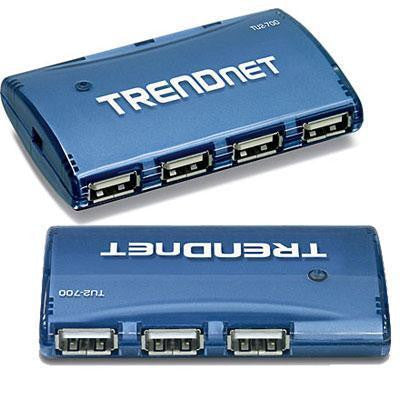 Trendnet Inc High Speed Usb 2.0 7-port Hub -w