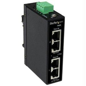 Startech Industrial 2 Port Gigabit Poe+ Power Over Ethernet Injector 48v - 30w - Wall-mou