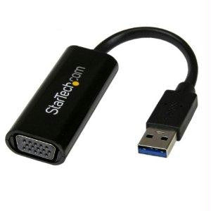 Startech Connect A Vga Display Through This Slim Usb 3.0 Adapter For A Multi-monitor Solu