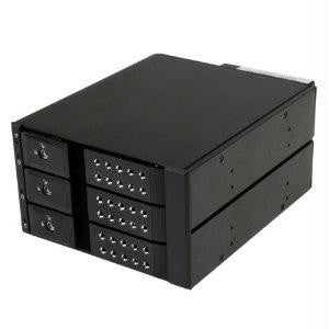 Startech Easily Connect And Hot Swap Up To Three 3.5 Sata-sas Hard Drives From Two 5.25 B