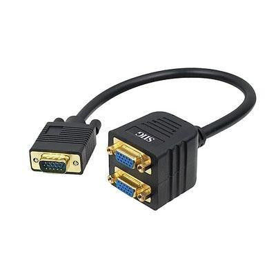 Siig, Inc. 1 Ft Vga To 2x Vga Splitter Cable - M-f