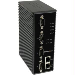 Startech Remotely Manage 4 Industrial Rs232 Or Rs422-485 Serial Device Over An Ip Network