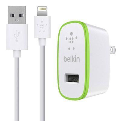 Belkin Components S Micro Ac Charger,5v,2.1aw-4 Ltg Cbl,w