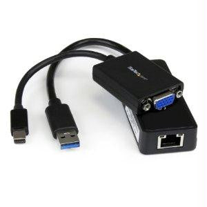 Startech Connect Your Ultrabook To A Vga Projector Or Display And Add Ethernet + 1 Usb 3