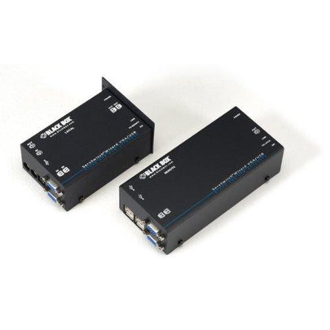 Black Box Network Services Servswitch Wizard Usb Kvm Extender With Dual-head Vga And Audio