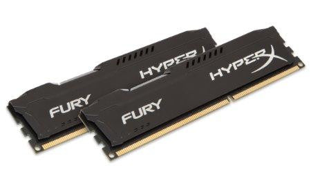 Kingston 8gb 1600mhz Hyperx Fury Black Series (kit Of 2)