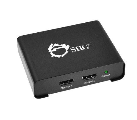 Siig, Inc. Broadcast Hdmi Signals Up To 4kx2k Resolution To Two Displays Simultaneously