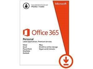 Microsoft Office 365 Personal Is The Best Office For You, At Home Or On The Go. Get A 1-ye