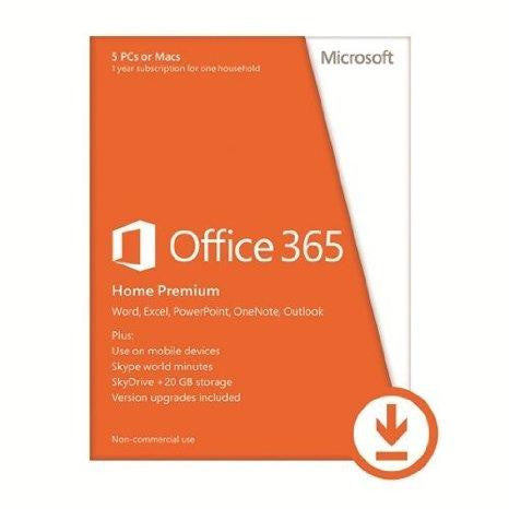 Microsoft Office 365 Home Is The Best Office For You And Your Family. Get A 1-year Subscri