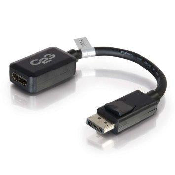 C2g 8in C2g Displayport M To Hdmi F Blk