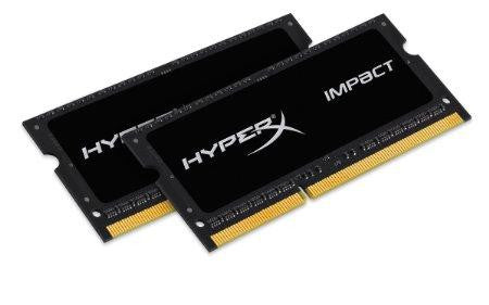 Kingston 8gb 1600mhz 1.35v Hyperx Impact Black (kit Of 2)