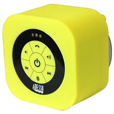 Adesso Xtreams1y Yellow  Waterproof Bluetooth Speaker Adesso Xtreams1y Portable Waterpr