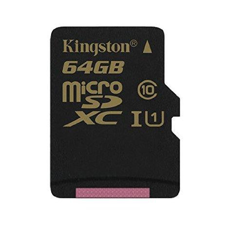 Kingston 64gb Microsdxc Cl10 Uhs-i 90r-45w