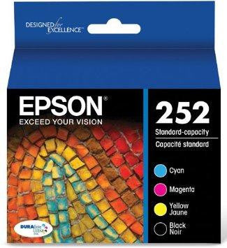 Epson T252 Durabrite Ultra Blk And Color Combo