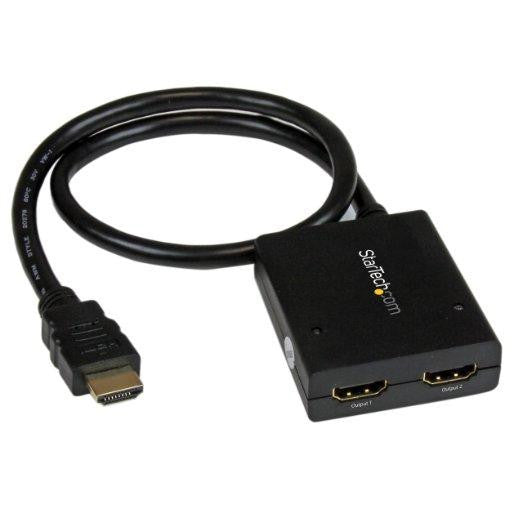 Startech Split An Hdmi Audio-video Source To Two Separate Hdmi Displays, With Support For