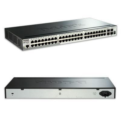 D-link Systems Smart Pro Gigabit Switch. 48 Port Switch With 4 10gbe Sfp+ Ports. Limited Lifeti