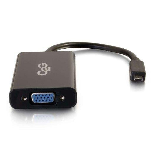C2g Micro Hdmi M To Vga F W-pwr And Audio