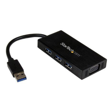 Startech Connect A Vga-equipped Monitor-projector Through Usb 3.0, And Add Three Addition