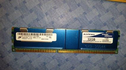 Axiom Memory Solution,lc Axiom 32gb Pc3l-10600l (ddr3-1333) Ecc Lrdimm For Fujitsu - S26361-f3698-