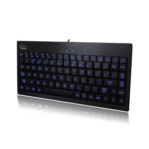 Adesso Adesso Slimtouch 110 - 3-color Illuminated Mini Keyboard