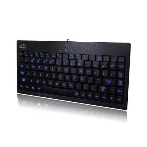 Adesso Adesso Slimtouch 110 - 3-color Illuminated Mini Keyboard