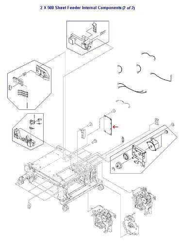 Pc Wholesale Exclusive New-paper Feeder Driver Pcb Assy