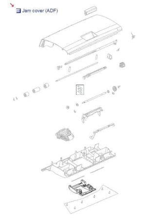 Pc Wholesale Exclusive New-replacement - Adf Jam Cover Assy