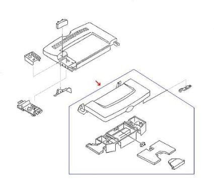 Pc Wholesale Exclusive New-toner Cartridge Door Assembly