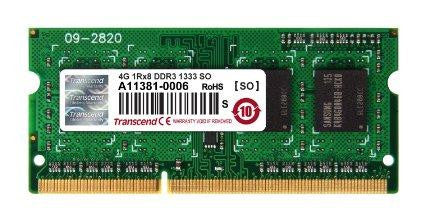 Transcend Information 4gb Ddr3 1333 So-dimm 1rx8