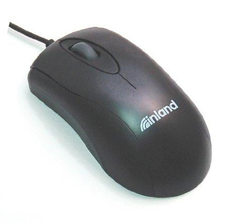 Inland Products Inc. Very Simple Optical Mouse, Easy To Use, And Also Easy To Install, No More Cle