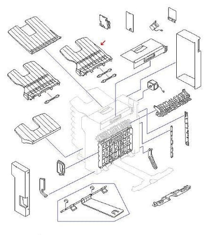 Pc Wholesale Exclusive New-face Down Bin Assy