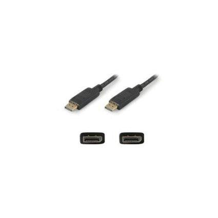 Add-on-computer Peripherals, L Addon 6.10m (20.00ft) Displayport Male To Male Black Cable