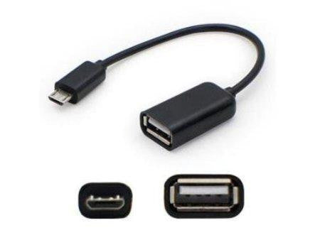 Add-on-computer Peripherals, L Addon 12.7cm (5.00in) Micro-usb Male To Usb 2.0 (a) Female Black On