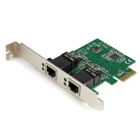 Startech Add Dual Gigabit Ethernet Ports To A Client, Server Or Workstation Through A Pci