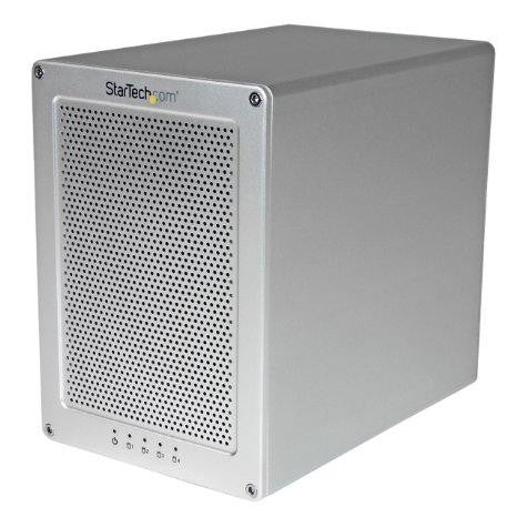 Startech Bandwidth Hungry  Your Solution Is Here: Four-bay Thunderbolt 2 (20 Gbps) Hard D