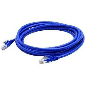 Add-on-computer Peripherals, L Addon 10 Pack Of 30ft Blue Molded Snagless Cat6a Patch Cable
