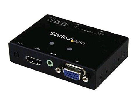 Startech Share A Vga Monitor-projector Between A Vga And Hdmi Audio-video Source, With Pr