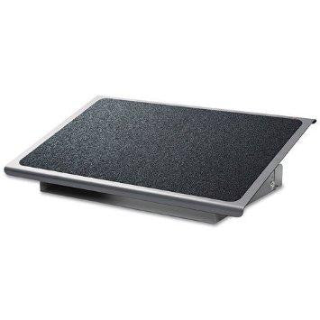 3m Mobile Interactive Solution Adjustable Foot Rest Charcoal Grey 14x22