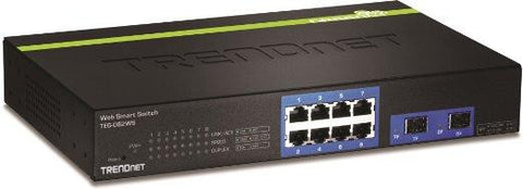 Trendnet Inc 8-port Gigabit Web Smart Switch,3-year Limited Warranty