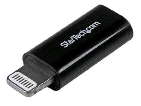 Startech Charge Or Sync Your Iphone, Ipod, Or Ipad Using A Micro Usb Cable - Apple Lightn