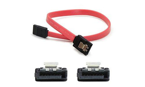 Add-on-computer Peripherals, L Addon 5 Pack Of 45.72cm (18.00in) Sata Female To Female Red Cable